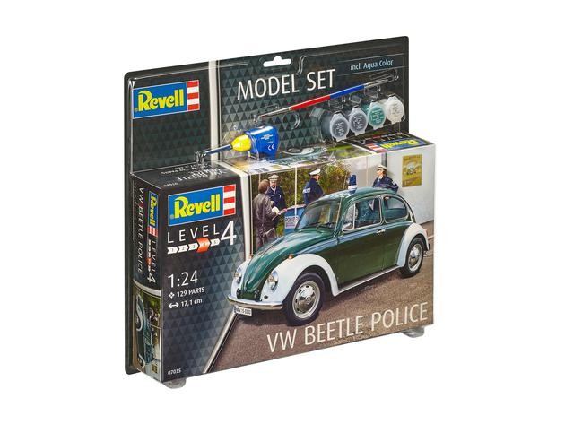 Revell 67035 VW Beetle Police 1:24  Model-Set