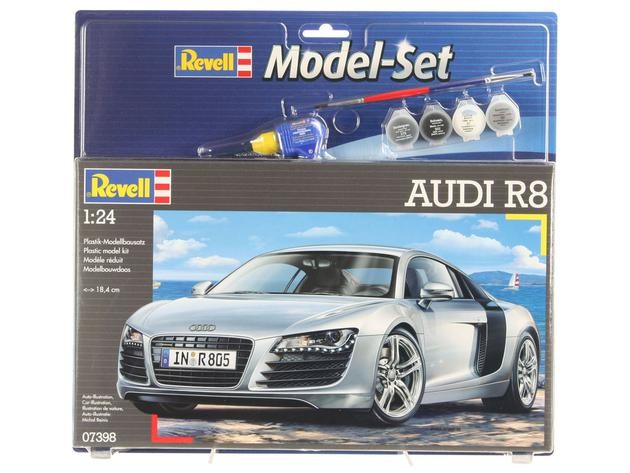 Revell 67398 Audi R8  1:24  Model-Set