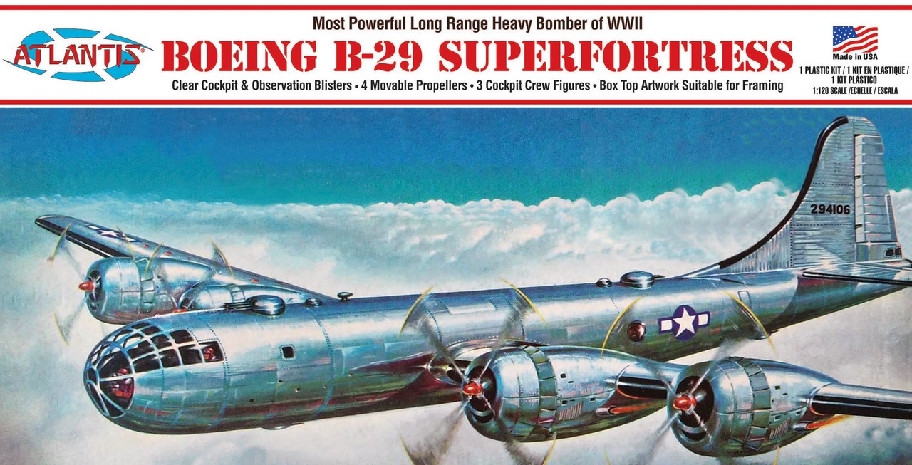 Atlantis H208 Boeing B-29 Superfortress 1:120 