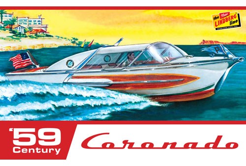 Lindberg HL221 Century Coronado Boat 1959 1:25 