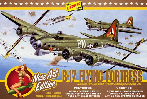 Lindberg HL431 B-17 Flying Fortress  1:64