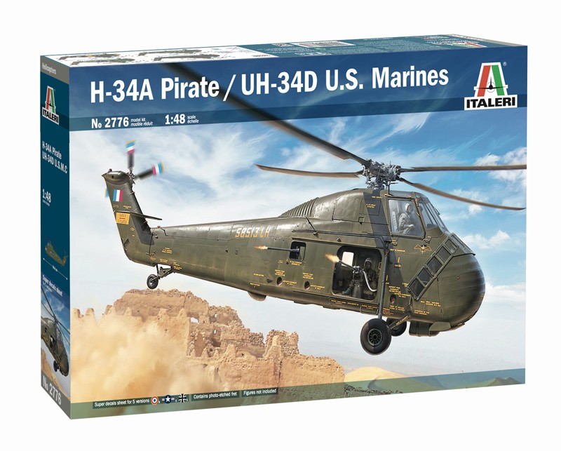 Italeri 2776 H-34A Pirate /UH-34D U.S. Marines  1:48
