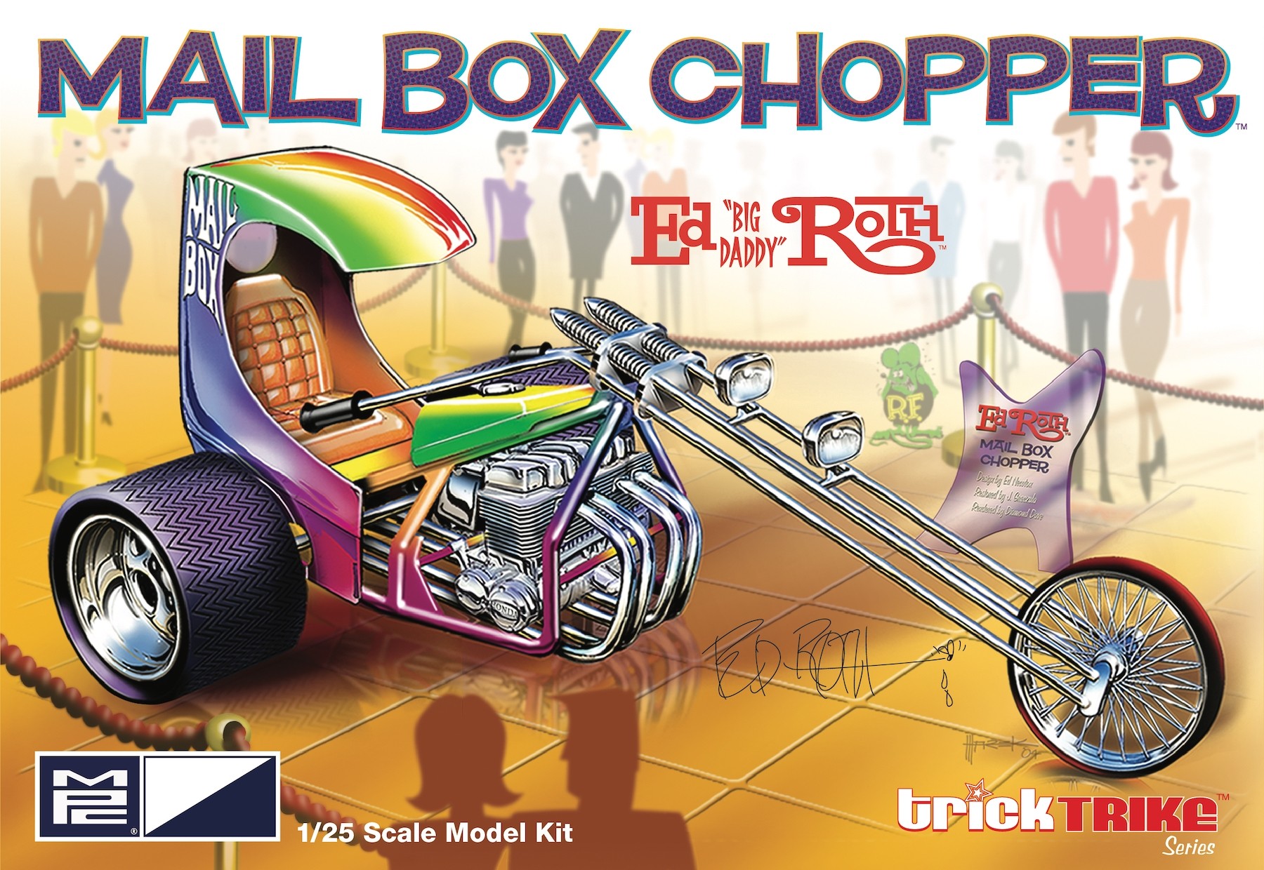 MPC 892 ED ROTH’S MAIL BOX CHOPPER (TRICK TRIKES SERIES) 1/25 