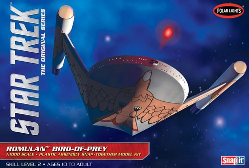 Polar Lights 934 Romulan Bird of Prey Star Trek  1:1000