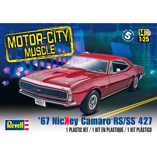 Revell 85-4377 Nickey Camaro® Rs/ss 427 1967 1:25