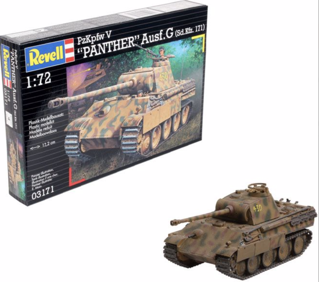 Revell 03171 PzKpfw V PANTHER Ausf.G (Sd.Kfz. 171)  1:72