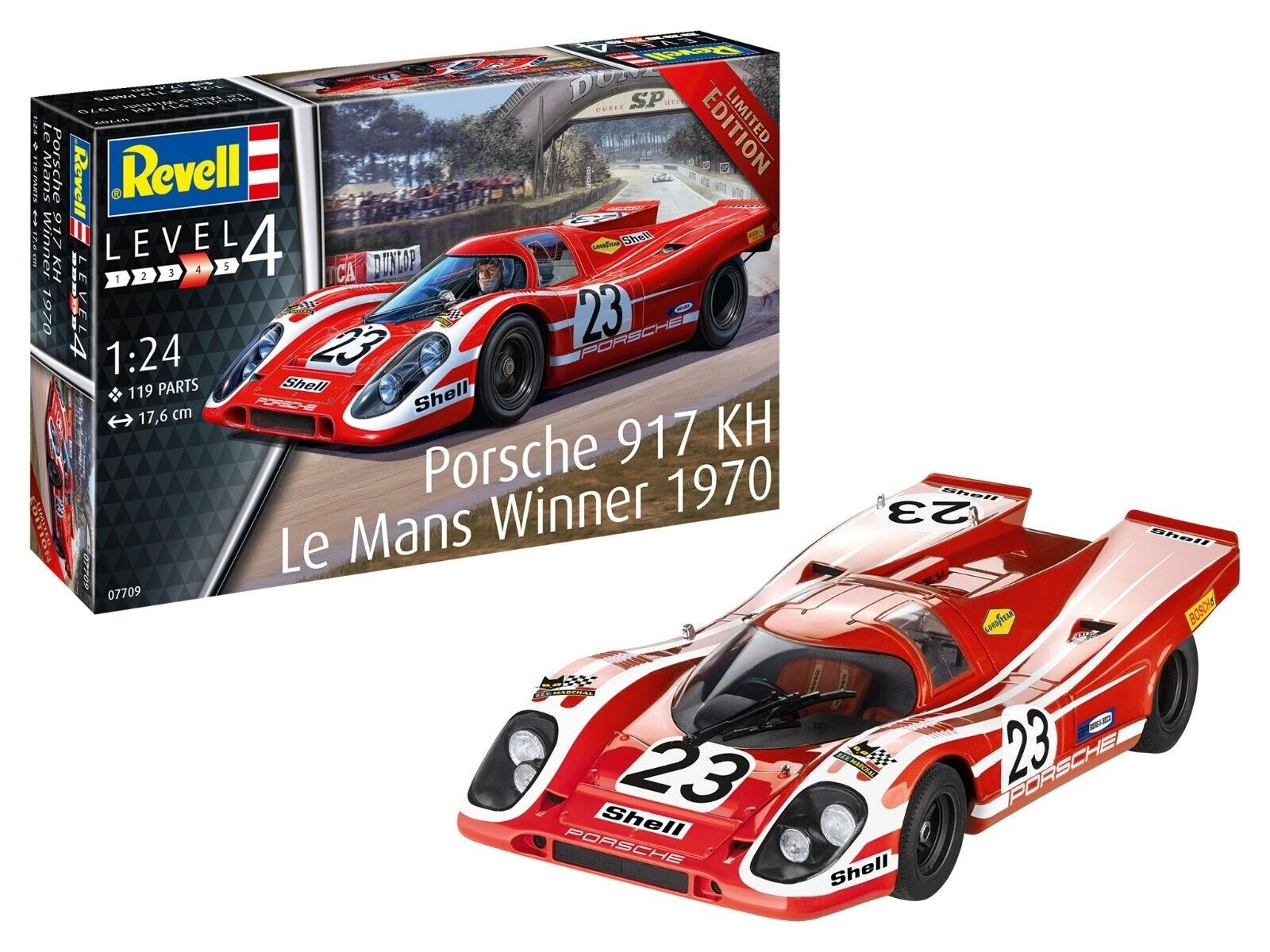 Revell 07709 Porsche 917 K Le Mans Winner 1970  1/24  " Edição Limitada "