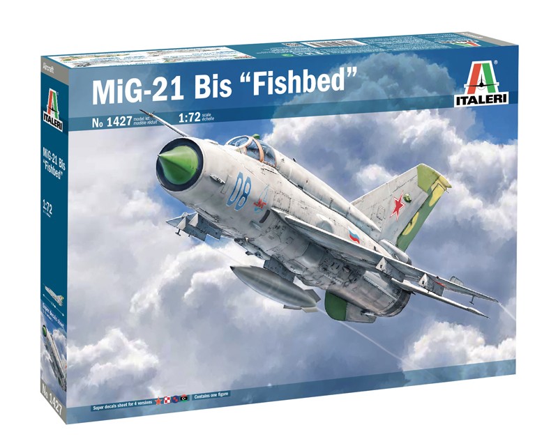 Italeri 1427 MiG-21 Bis Fishbed  1:72