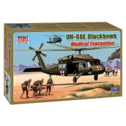 Minicraft 11644 UH-60L Blackhank Medical Evacuation  1/48