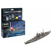 Revell 65181 Battleship Gneisenau 1/1200  " Model-Set "