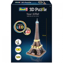Revell 00150 Torre Eiffel Quebra-Cabeça 3D LED