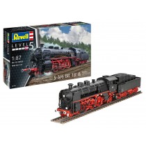 Revell 02168 Express locomotive S3/6 BR18(5) with Tender 2‘2’T  1/87
