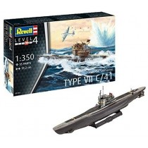 Revell 05154 German Submarine Type VII C/41  1:350