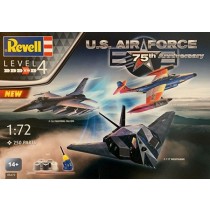 Revell 05670 US Air Force 75th Anniversary 1/72 " GIFT SET "