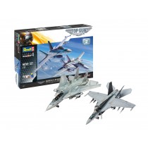 Revell 05677 Top Gun Maverick Movies F-14D & F/A18E 1:72  Model Set