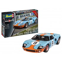 Revell 07696 Ford GT 40 Le Mans 1968 & 1969  1:24  " EDIÇÃO LIMITADA "