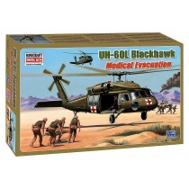 Minicraft 11644 UH-60L Blackhank Medical Evacuation  1/48