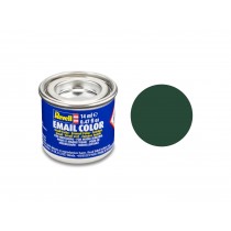 Revell 32168 Tinta esmalte de resina Verde Escuro Fosco 14 ml