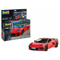 Revell 67714 Corvette C8 Coupé 1/25  " Model- Set "